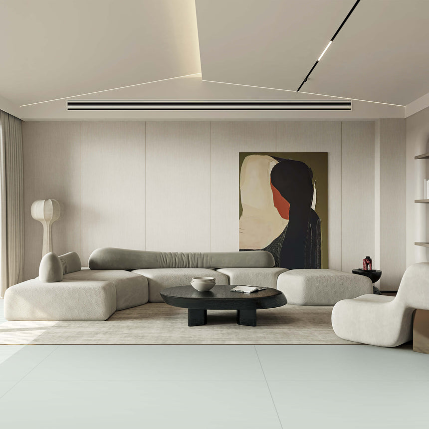 Cocos 1500x750 Matt Tea Grean Concrete Look Tiles Dongpeng