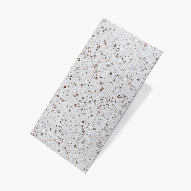 Color Terrazzo 600x300 Satin Grey Sample Sample Dongpeng