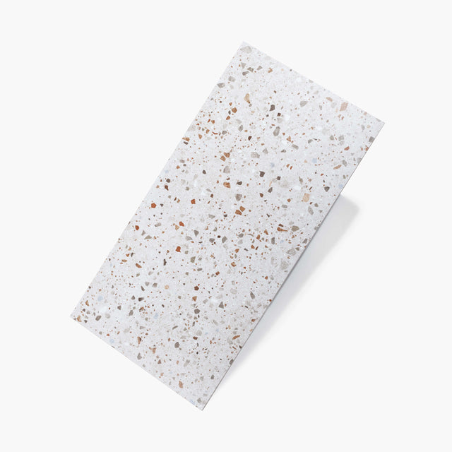 Color Terrazzo 600x300 Satin Grey Terrazzo Look Tiles Dongpeng