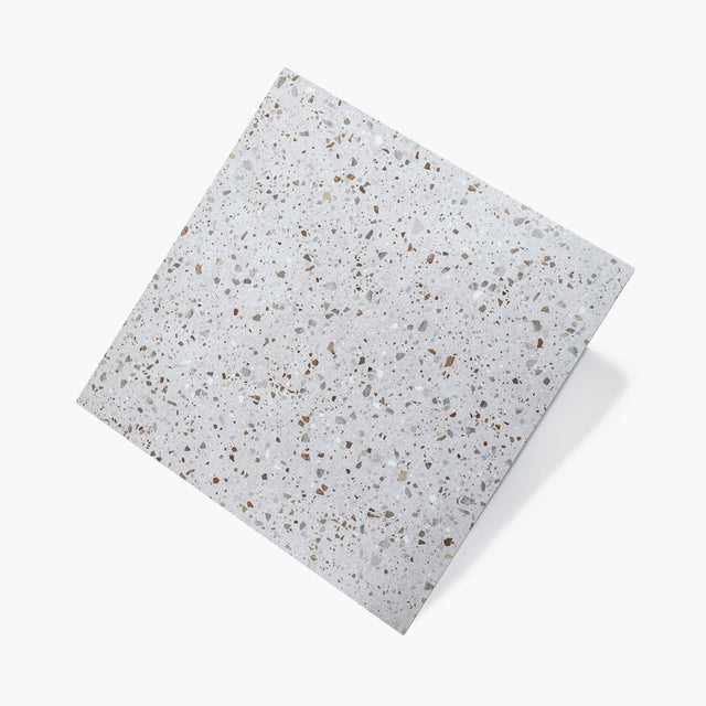 Color Terrazzo 600x600 Satin Grey Sample Sample Dongpeng