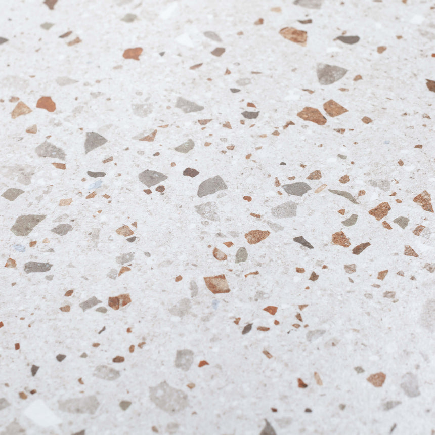 Color Terrazzo 600x600 Satin Grey Terrazzo Look Tiles Dongpeng