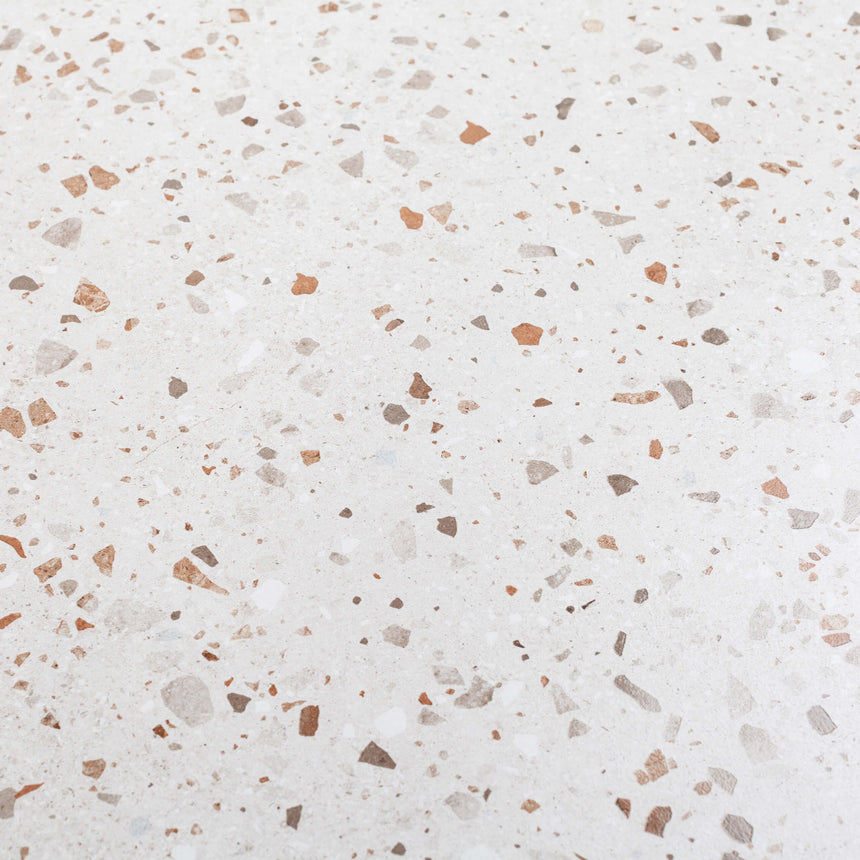Color Terrazzo 1200x600 Satin White Porcelain Mosaic Dongpeng