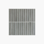 Porcelain Mosaic Kit Kat 20x145mm Gloss Grey Sample