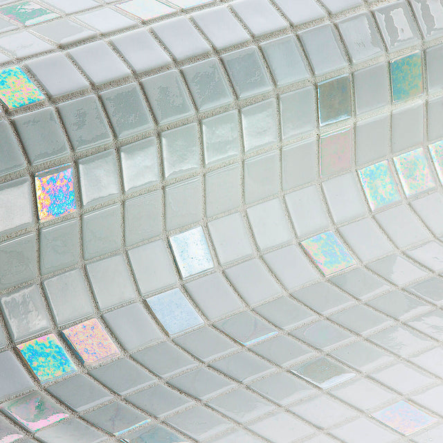 Spanish Ezarri Irix Mix Diamond Glass Mosaic Europe Imports