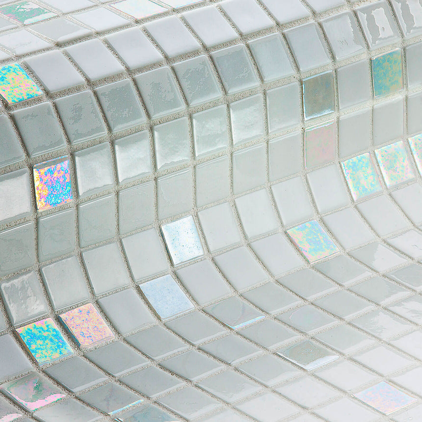 Spanish Ezarri Irix Mix Diamond Glass Mosaic Europe Imports