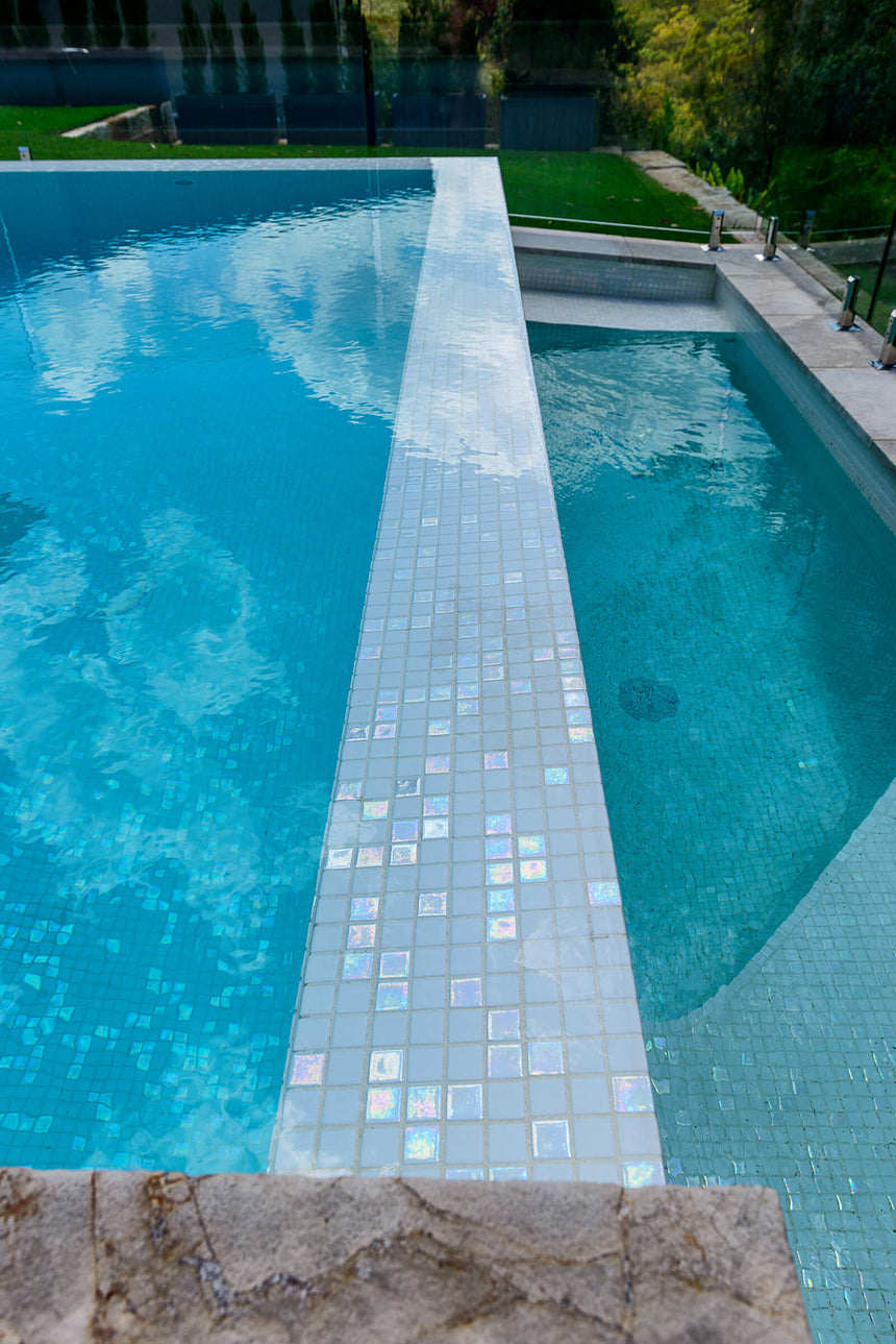 Spanish Ezarri Irix Mix Diamond Glass Mosaic Europe Imports