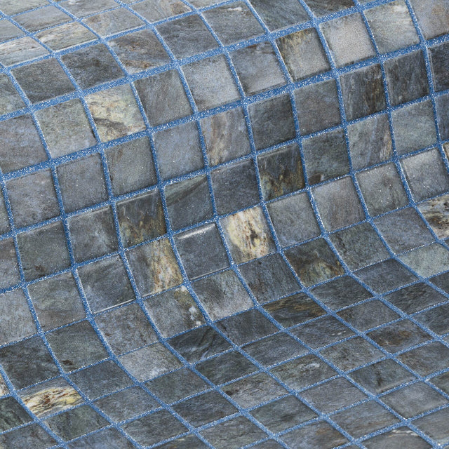Spanish Ezarri Zen Stone Dolerite Glass Mosaic Europe Imports