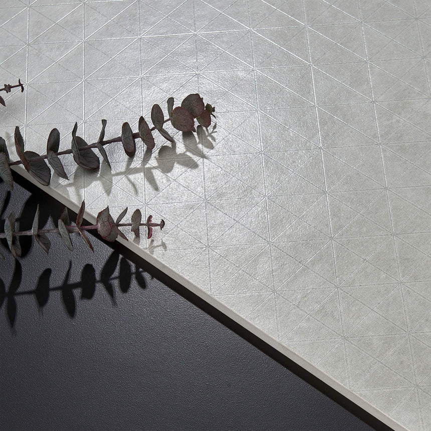 Arcadia Deco 1200x600 Satin Light Grey Concrete Look Tiles Dongpeng