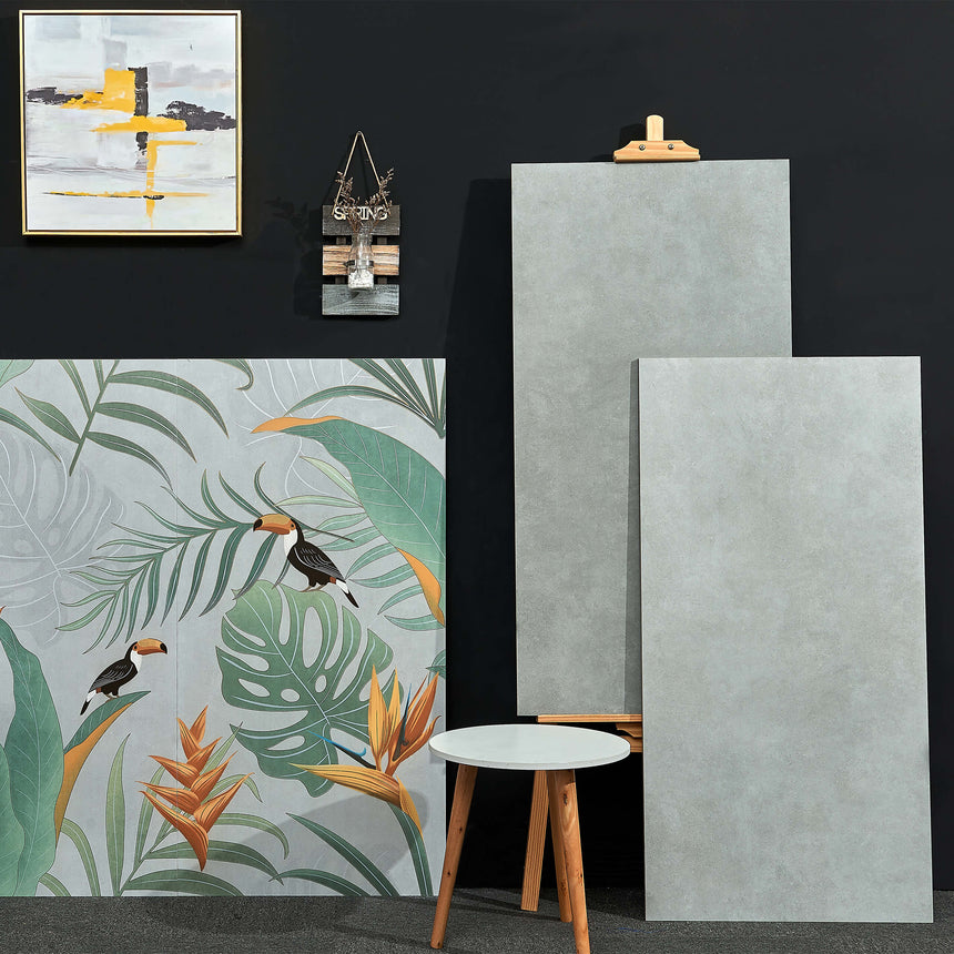Arcadia 1200x600 Satin Grey Concrete Look Tiles Dongpeng