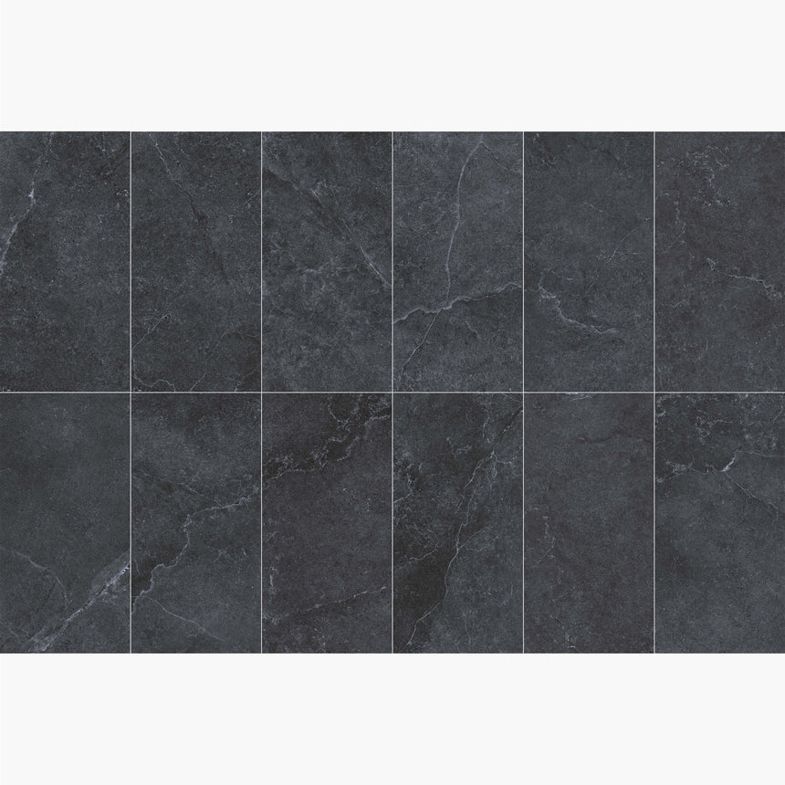ENZO 600x300 Surface Tec Coal Stone Look Tiles Tilemall
