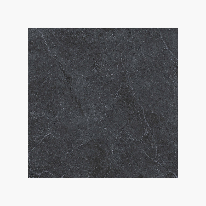 Enzo Paver 600x600 Grip Coal Stone Look Tiles Tilemall