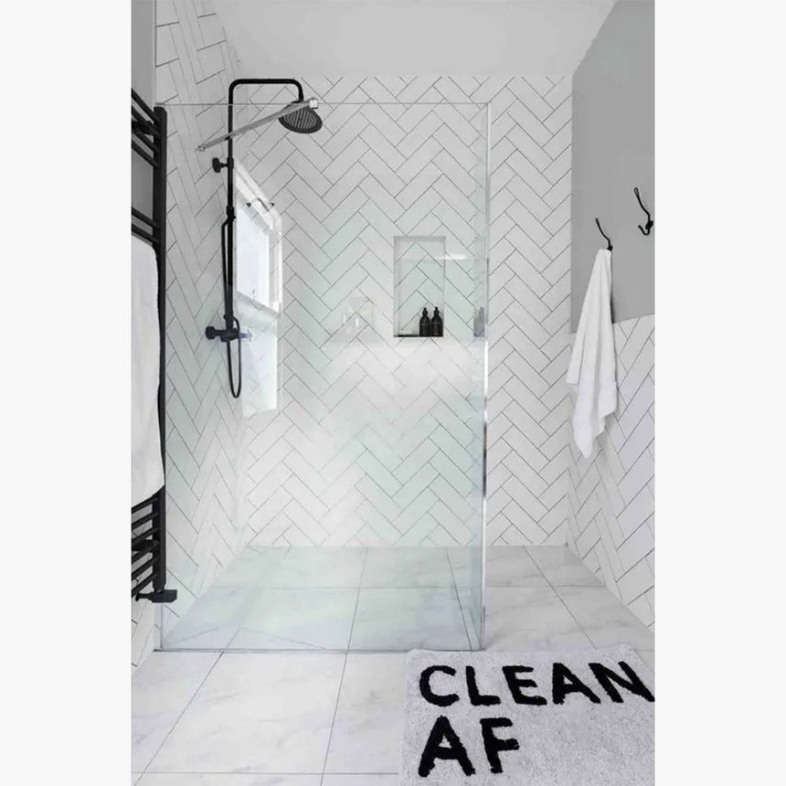 Ceramics Flat Tile 100x300 Matt White Subway Tilemall