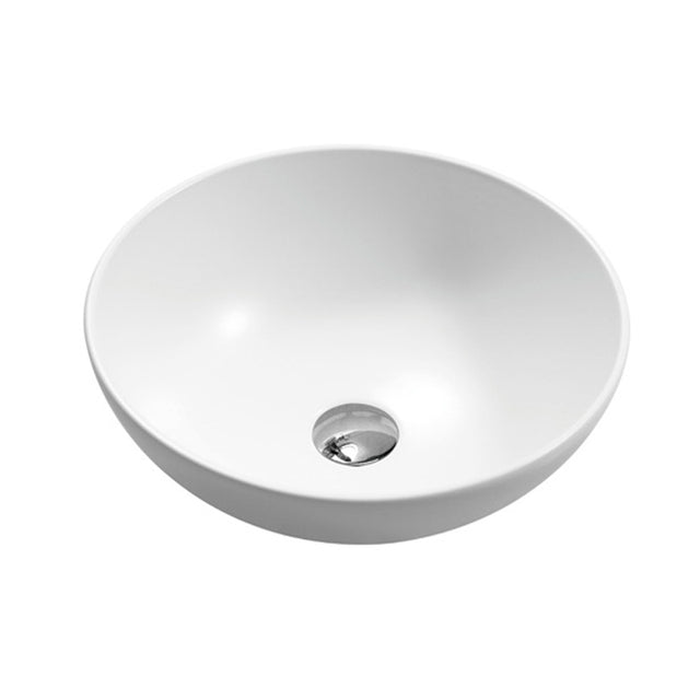 Bondi Basin 400mm Matte White Bathroom Basin Otti Australia