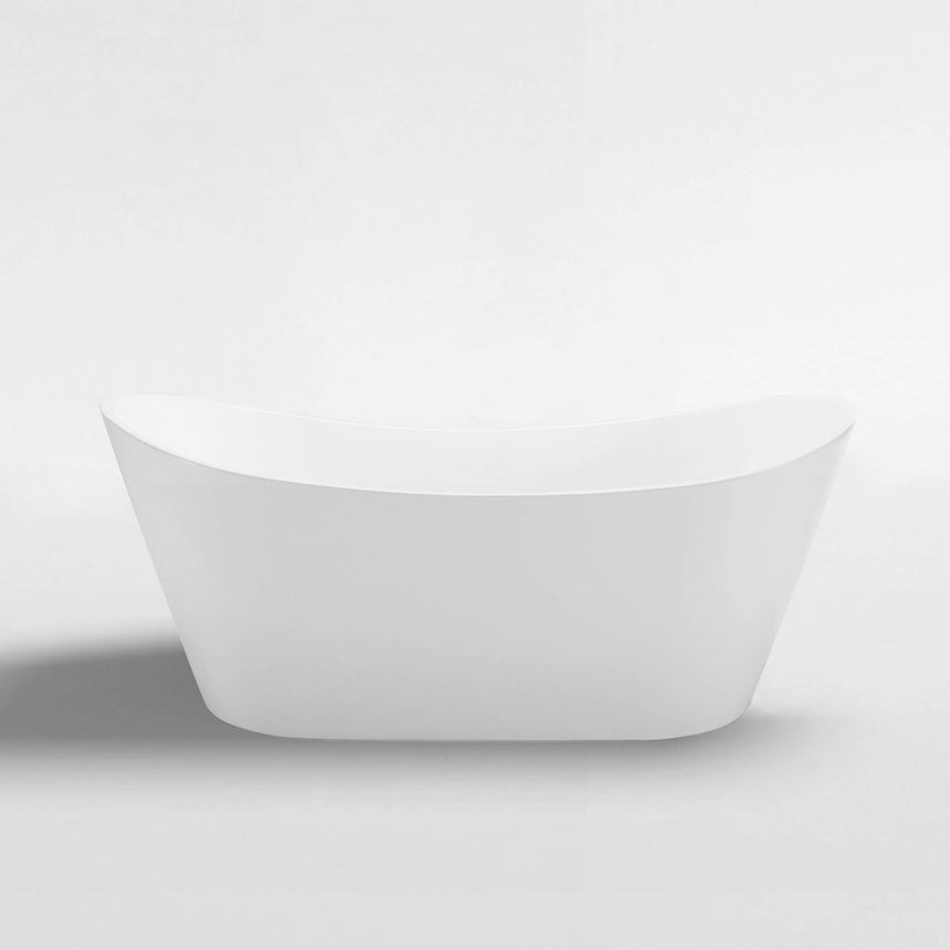 Viva Highback Bath 1500mm Gloss White Bath Inspire
