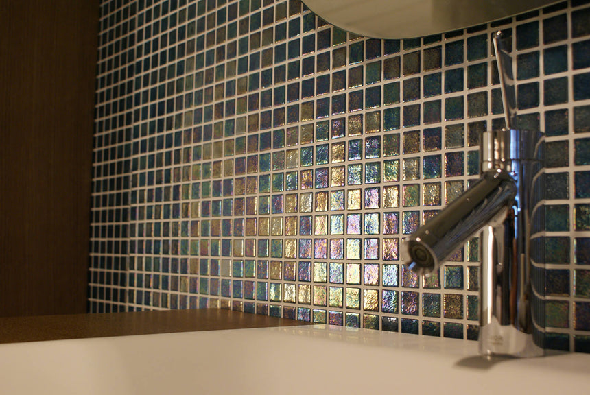 Spanish Ezarri Iris Jade Glass Mosaic Europe Imports