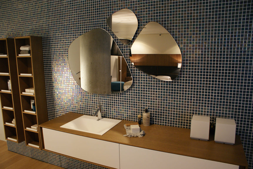 Spanish Ezarri Iris Jade Glass Mosaic Europe Imports