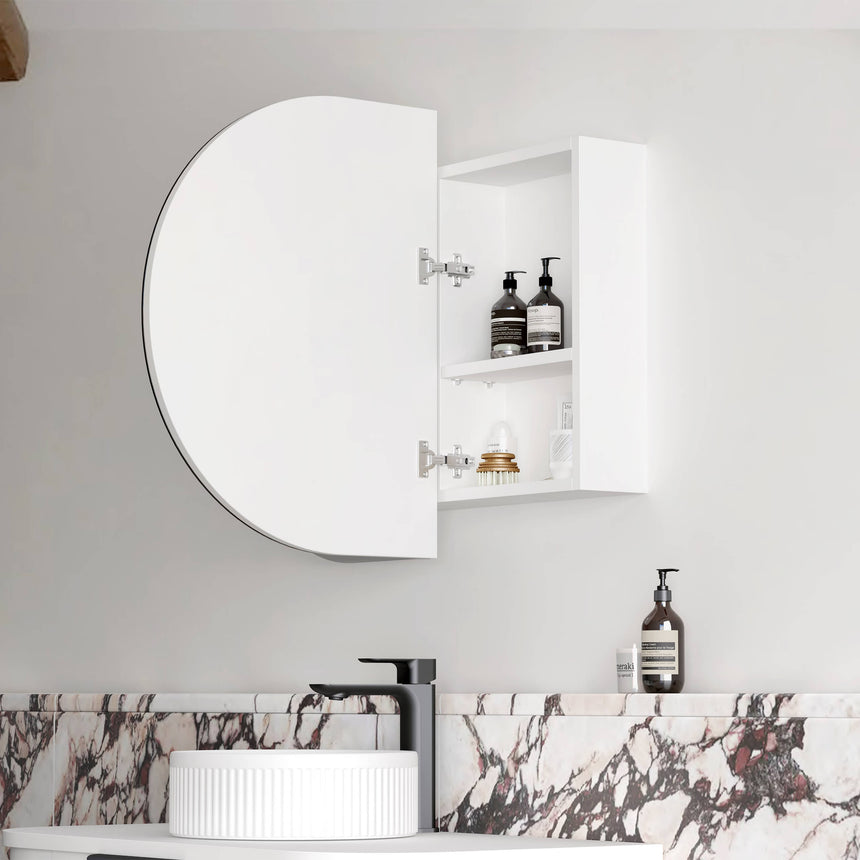 Bondi LED Matte White Shaving Cabinet LED Shaving Cabinet Otti Australia