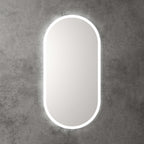 Aulic Beau Monde Touchless Frameless Led Mirror 900x450mm Oval