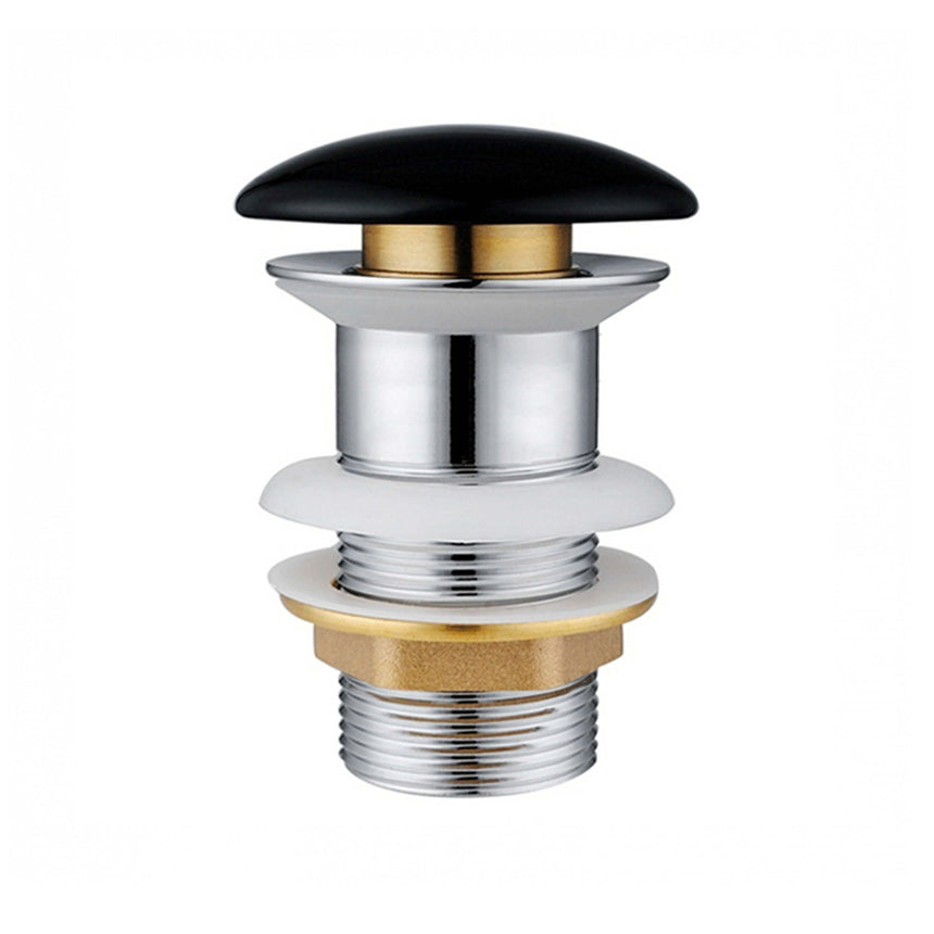 Basin Pop Up Waste 32mm Chrome and Matte Black Non-overflow Other Accessories Inspire