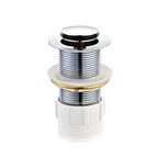 Basin Pop Up Waste 32mm Chrome Non-overflow