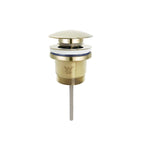 Universal Mushroom Pop Up Waste 32mm Brushed Gold