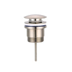 Universal Mushroom Pop Up Waste 32mm Brushed Nickel