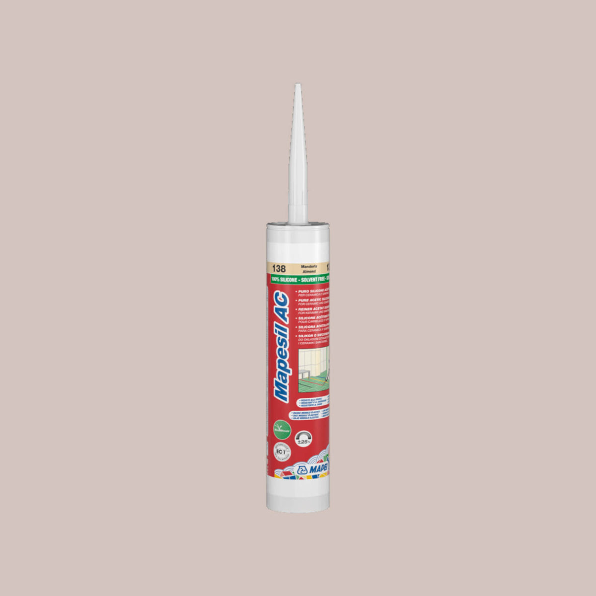 Mapei Silicone AC 310ml 123 310ml ancient white sealant cartridge by Tilemall