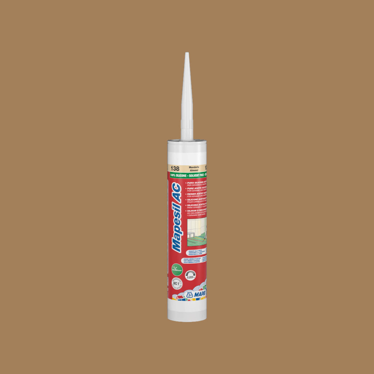 Mapei Silicone AC 310ml 135 310ml golden dust sealant cartridge by Tilemall