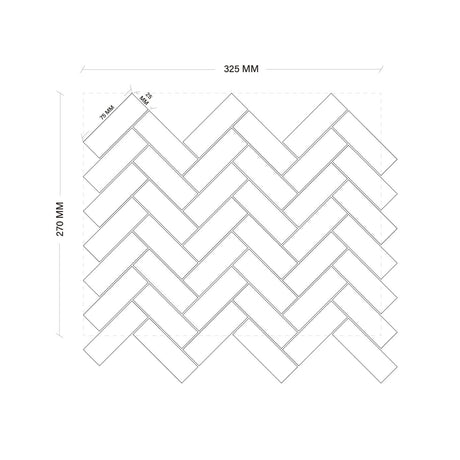 Marble-Mosaic-25x75-Herringbone