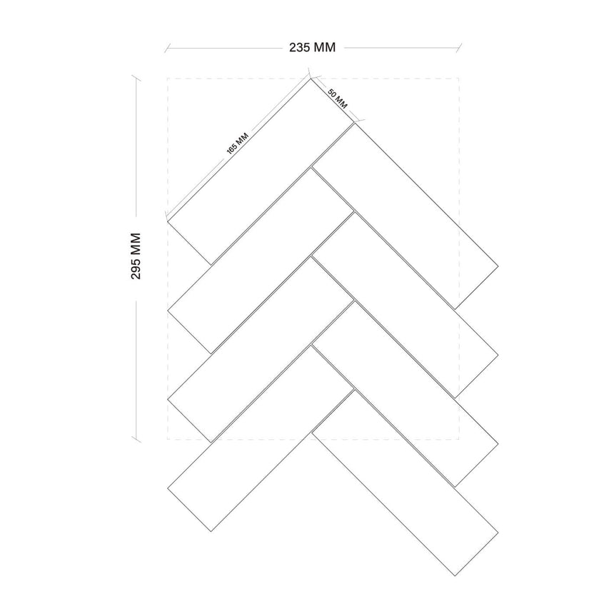 Natural Marble Mosaic Herringbone 50x165 Carrara Honed Marble Mosaic Tilemall