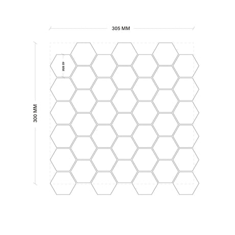 Marble-Mosaic-Hexagon-48mm