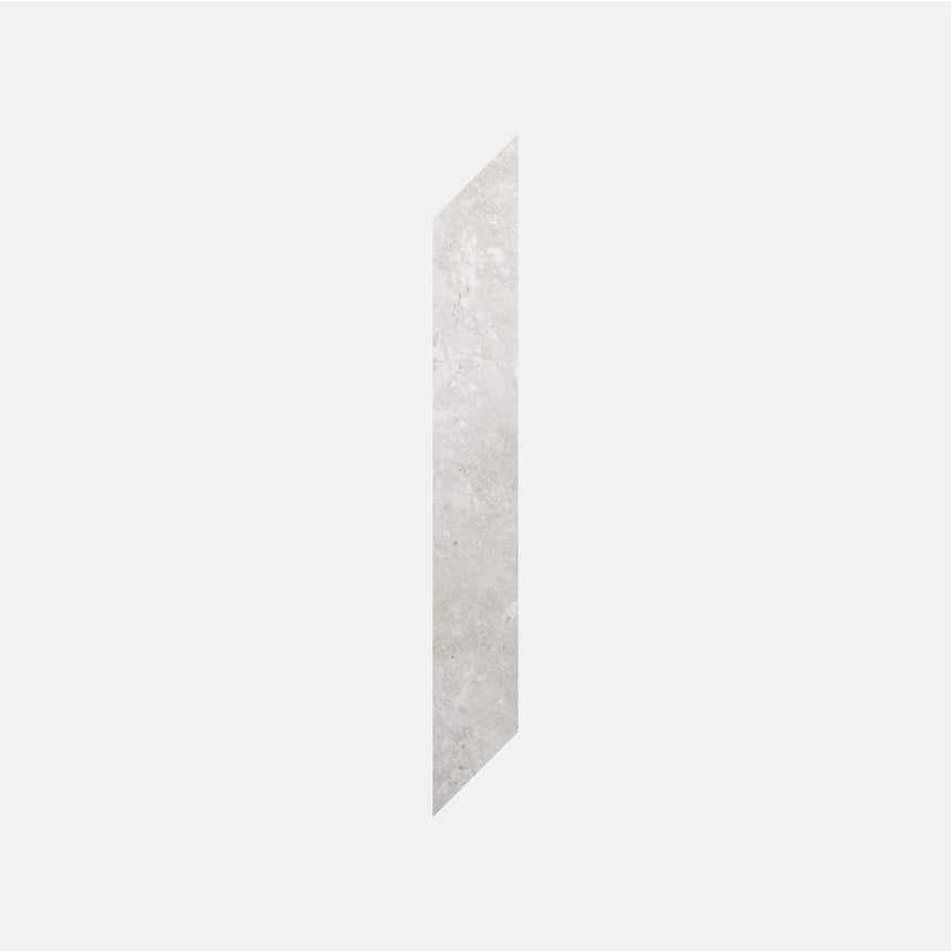 Marble Stario Chevron 75x525 A Honed Bianco Travertine Look Tiles Tilemall
