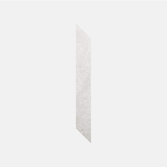 Marble Stario Chevron 75x525 B Honed Bianco Travertine Look Tiles Tilemall