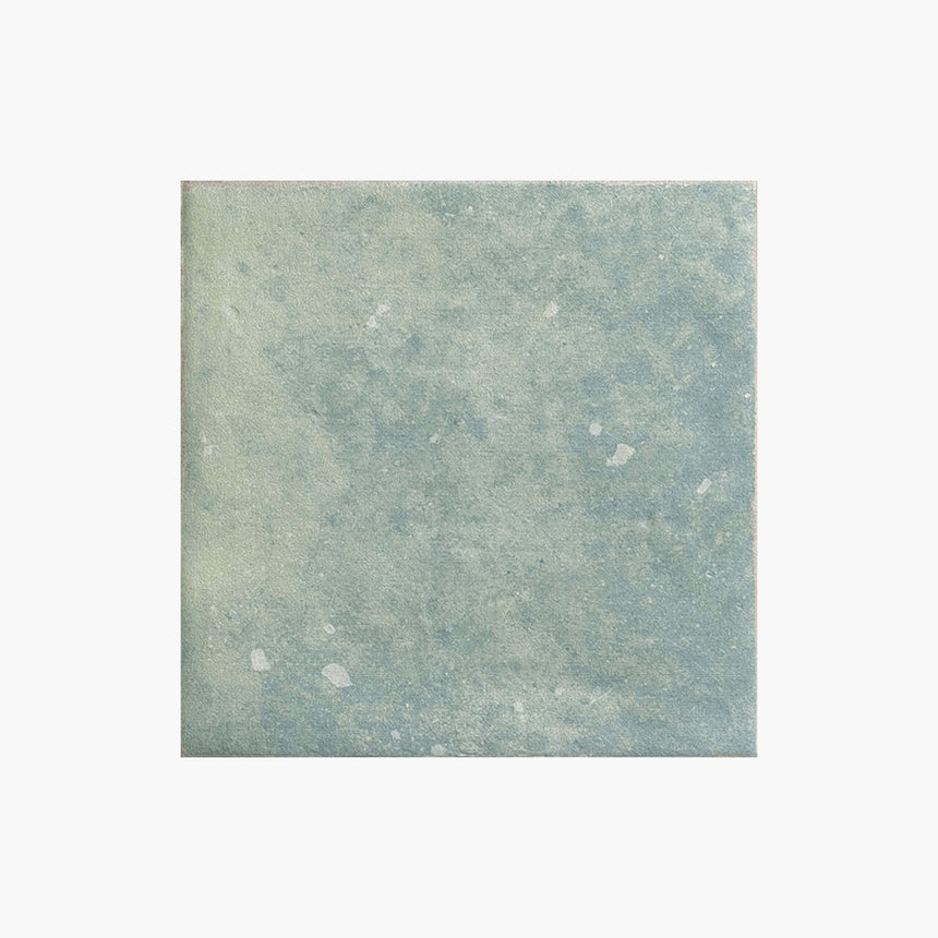 Marlow 115x115 Matt Seafoam Green Encaustic Look Tiles Tilemall