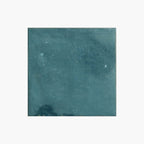 Marlow 115x115 Matt True Turquoise Encaustic Look Sample