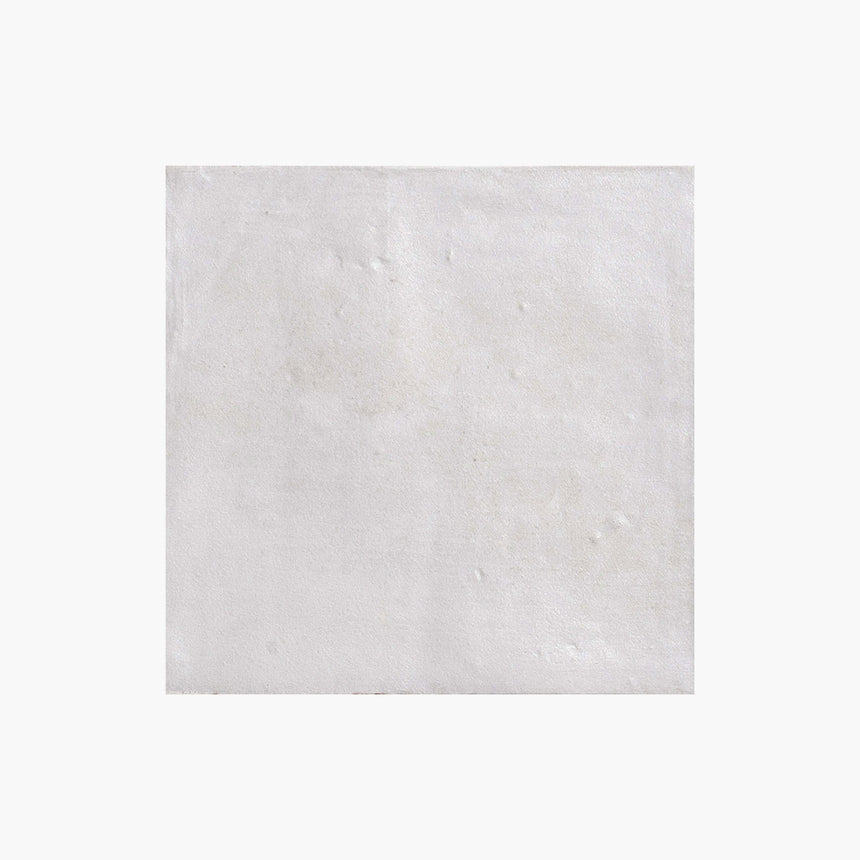 Marlow 115x115 Matt White Whale Encaustic Look Tiles Tilemall