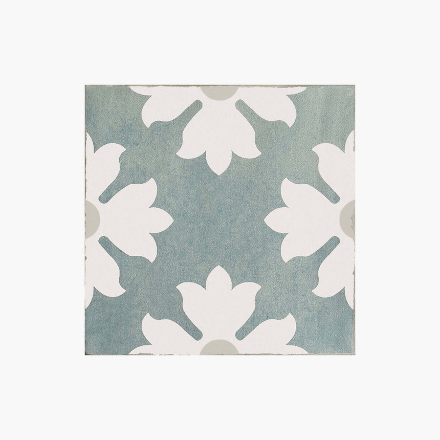 Marlow 115x115 Matt Zoe Encaustic Look Tiles Tilemall