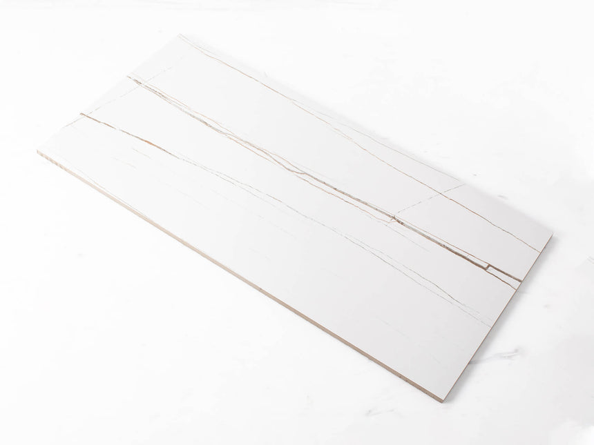 Marble Marmo APT 800x400 Honed White Marble Look Tiles Dongpeng