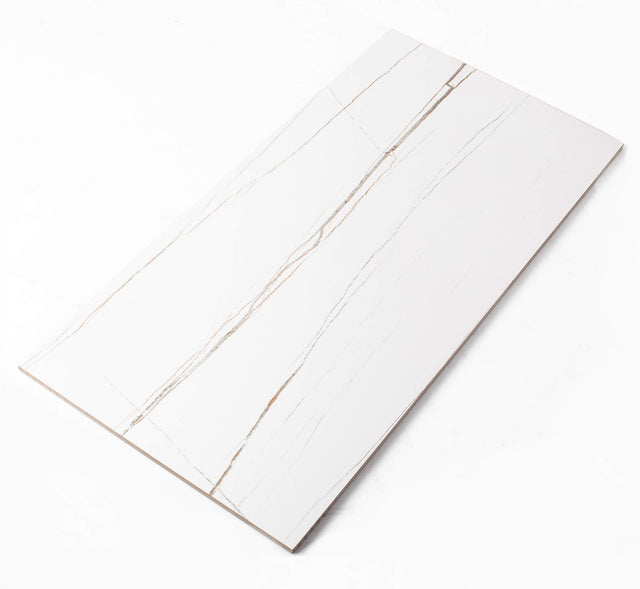 Marble Marmo APT 800x400 Honed White Marble Look Tiles Dongpeng