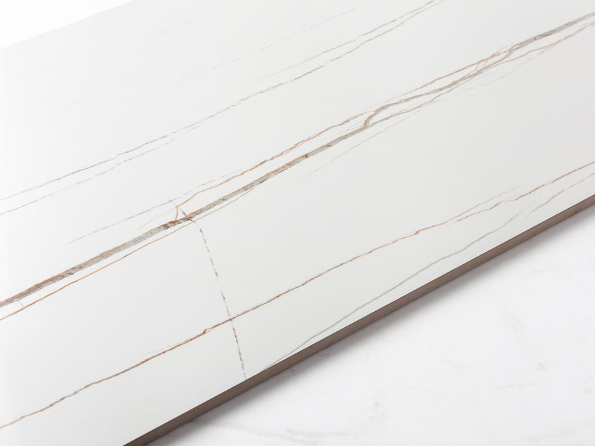 Marble Marmo APT 800x400 Honed White Marble Look Tiles Dongpeng