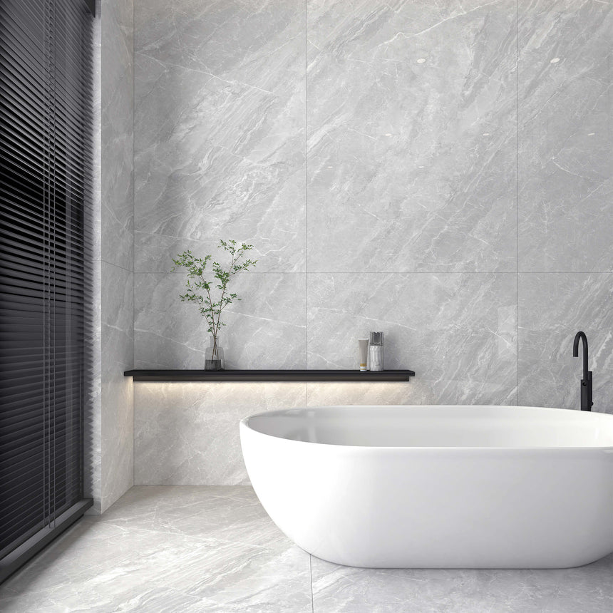 Marble Moon Grey BB Face 1500x750 Marble Look Tiles Dongpeng