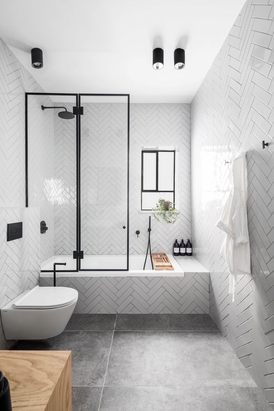 Ceramics Mould Tile 75x300 Gloss White Subway Tilemall
