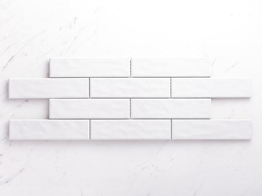 Ceramics Mould Tile 75x300 Matt White Subway Tilemall