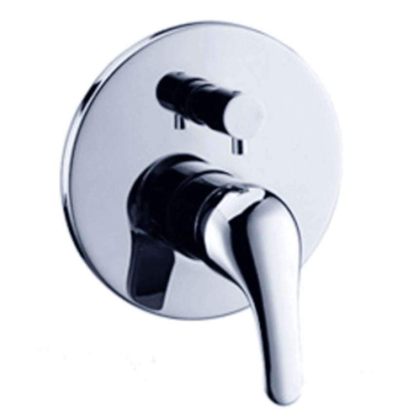 Nero Classic Shower Mixer With Diverter Chrome Shower Nero
