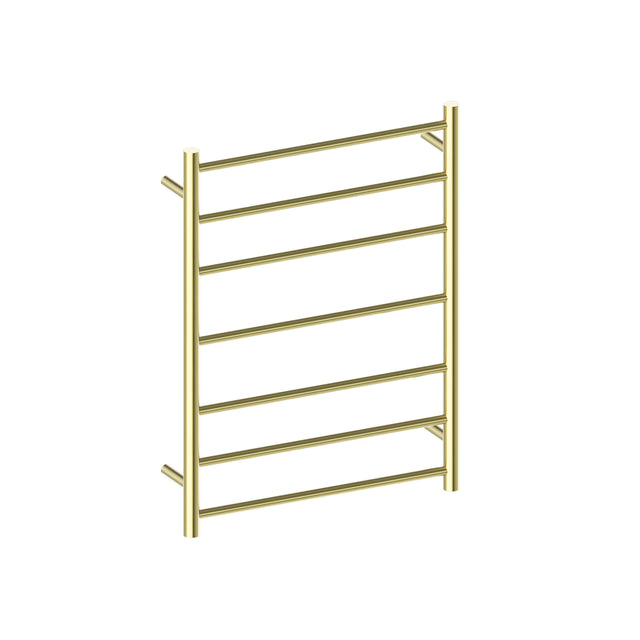Nero Heated Towel Ladder Brushed Yellow Gold Bathroom Accessories Nero