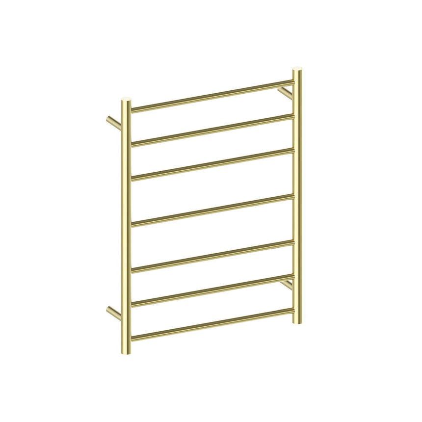 Nero Heated Towel Ladder Brushed Yellow Gold Bathroom Accessories Nero