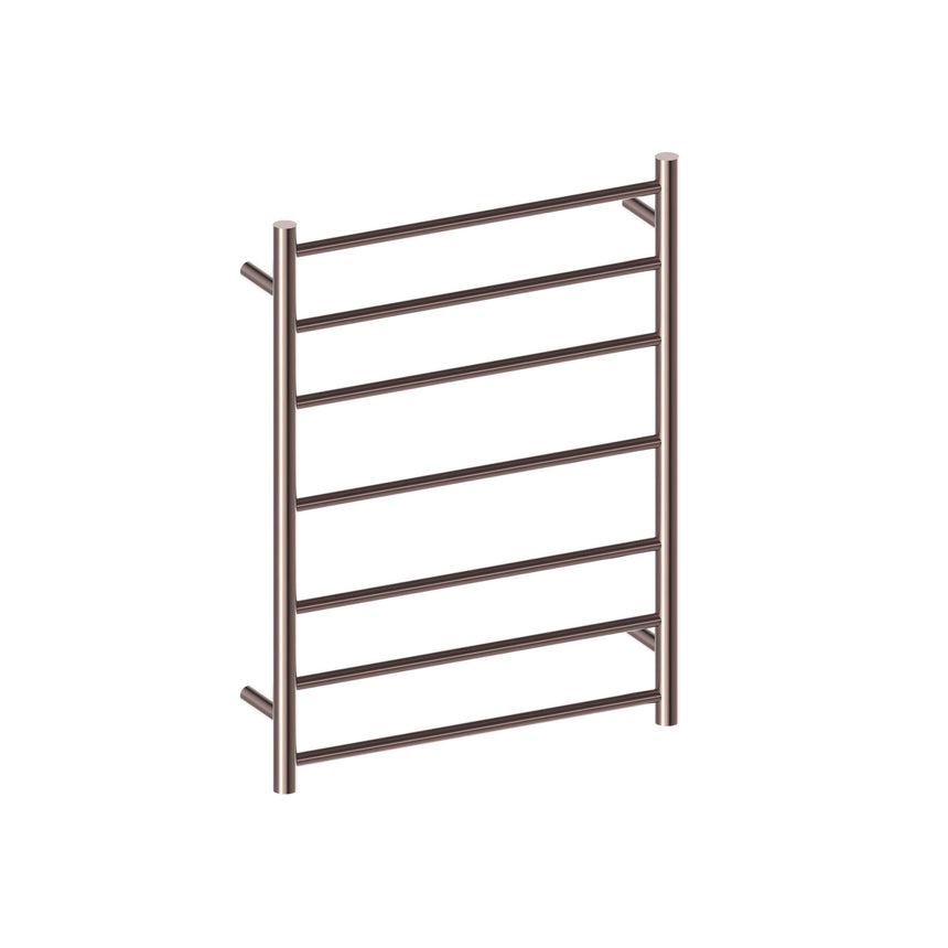 Nero Heated Towel Ladder Brushed Bronze Bathroom Accessories Nero