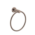 Nero Mecca Hand Towel Ring Brushed Bronze