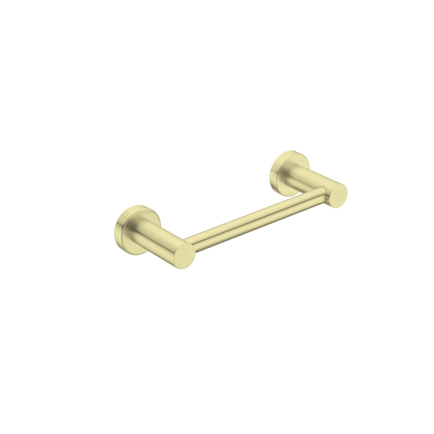 Nero Mecca Hand Towel Rail Brushed Yellow Gold Bathroom Accessories Nero