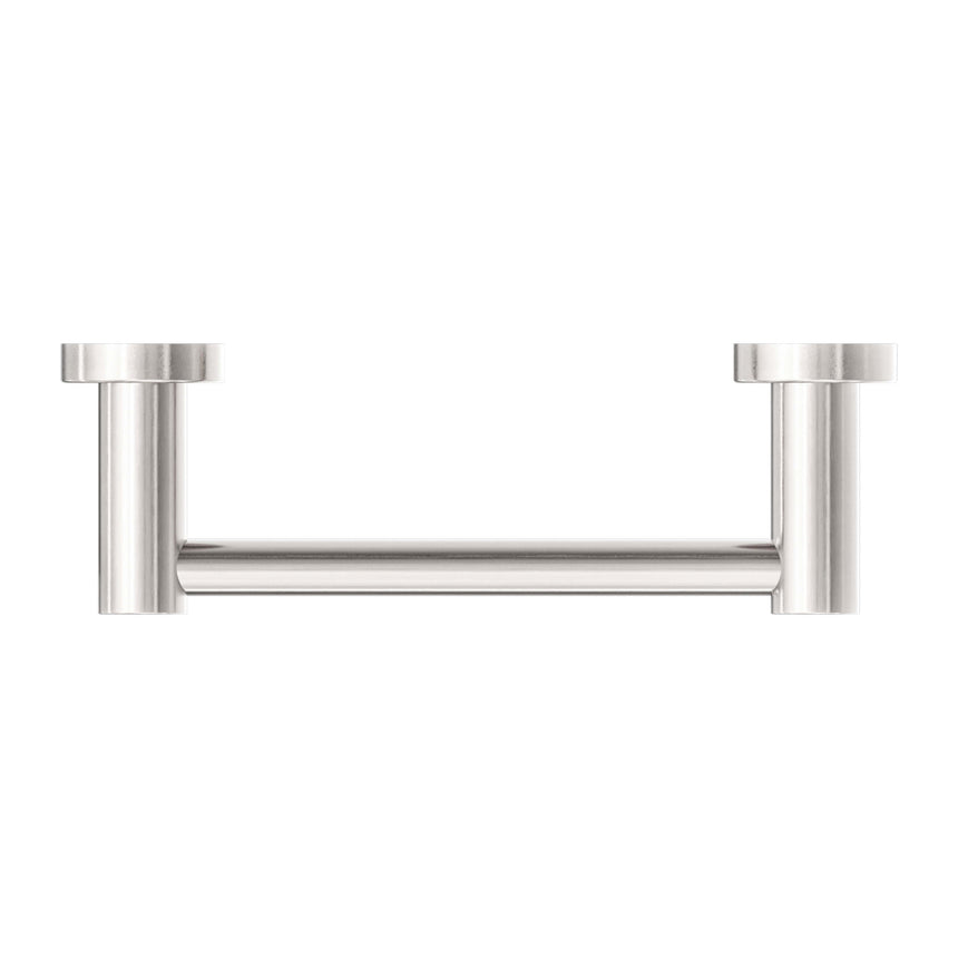 Nero Mecca Hand Towel Rail Brushed Nickel Bathroom Accessories Nero